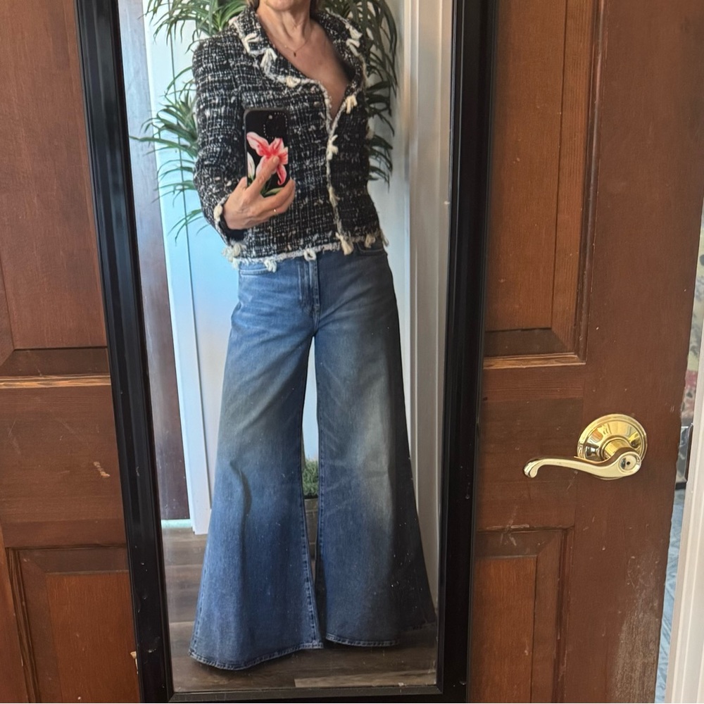 7 for all man kind Palazz Blue Jeans